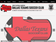 Tablet Screenshot of dallastexans.com